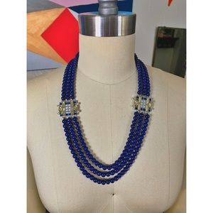 Beautiful deco Lia Sophia beaded necklace